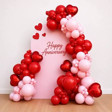 Anniversary Love Theme Decoration